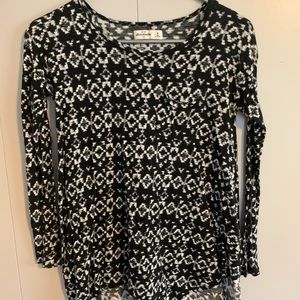 Abercrombie Long sleeve flowy shirt